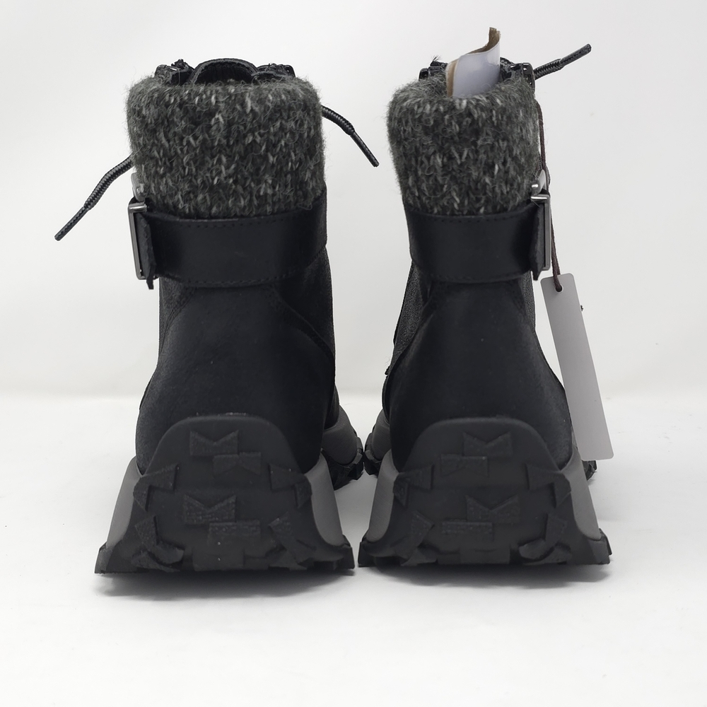 CLIFFS BY WHITE MOUNTAIN Cushioned Lace Up City Hiker Sneaker Boot Black 7.5M - Picture 6 of 11